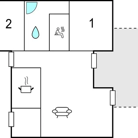 Beautiful Home In Rechlin With Sauna * 레힐린